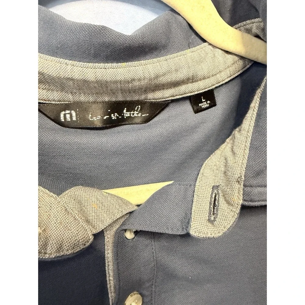 Travis Mathew Short Sleeve‎ Pocket Polo Shirt Men's Size Large
